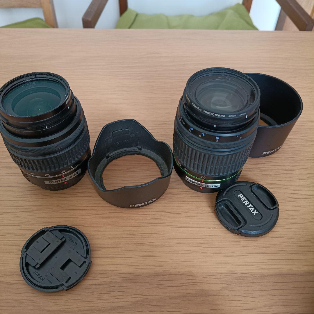 PENTAX K-30 バッテリ2個 レンズ３本