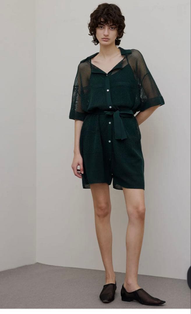 Ameri VlNTAGE ニットシャツ