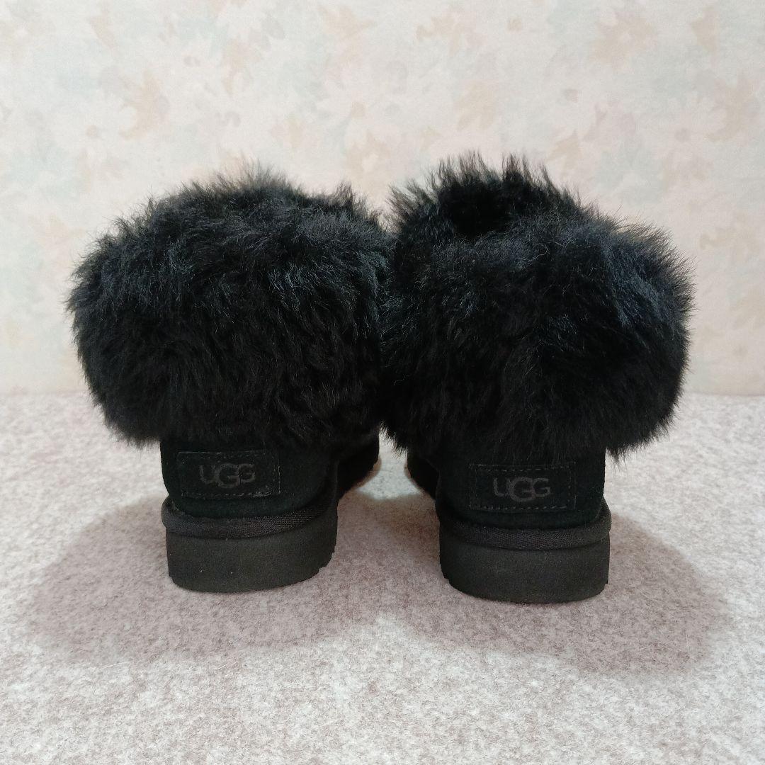 UGGムートンブーツ　24cm 黒　アグブーツ　UGG ムートンブーツ