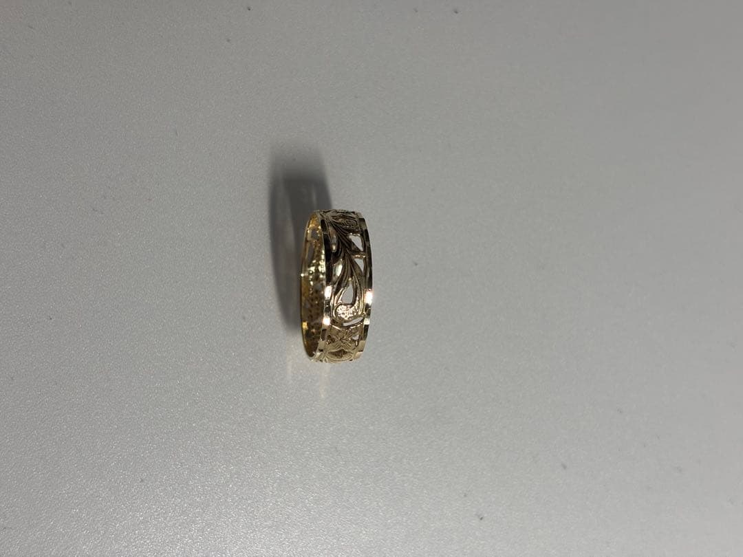 PEICHAN　14金16号LMA ゴールドリング オリジナルポーチ付き