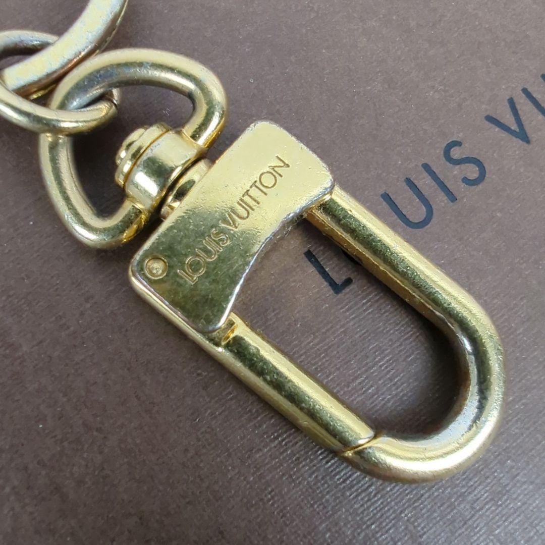LOUISVUITTON ルイヴィトン キーリング キーホルダー ゴールド