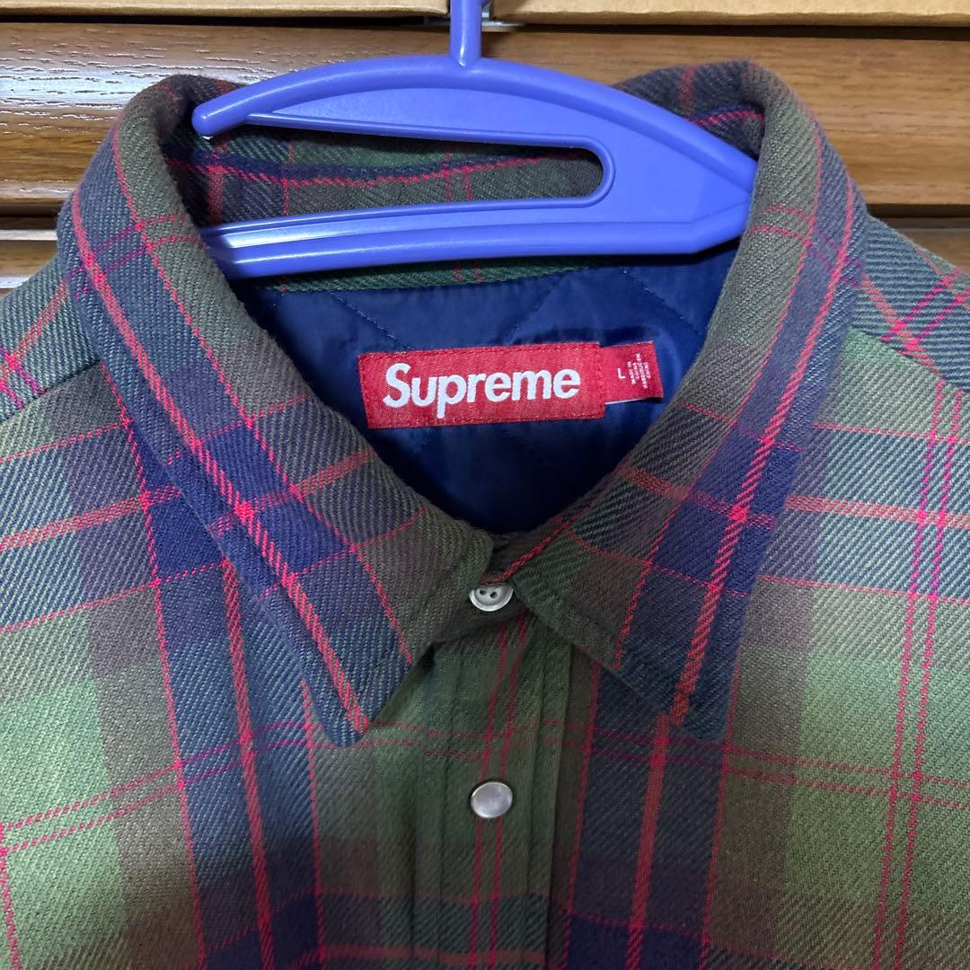 Supreme チェック柄ネルシャツ