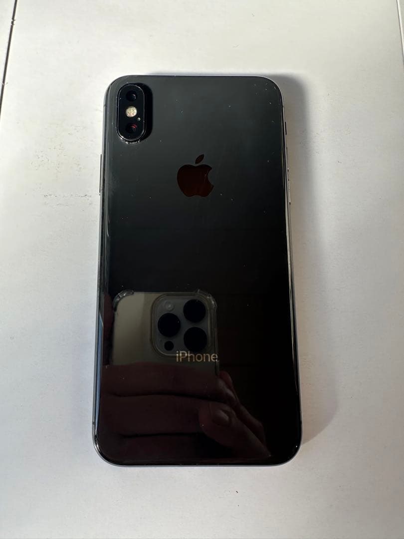 Apple iPhone X 256GB スペースグレー 本体 箱付き