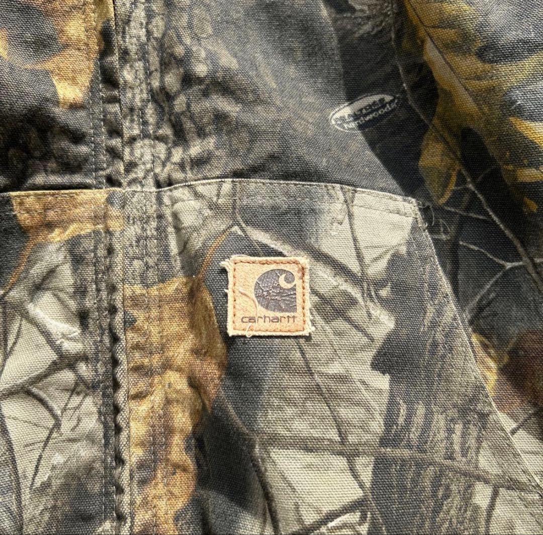 Carhartt アクティブジャケット　リアルツリー