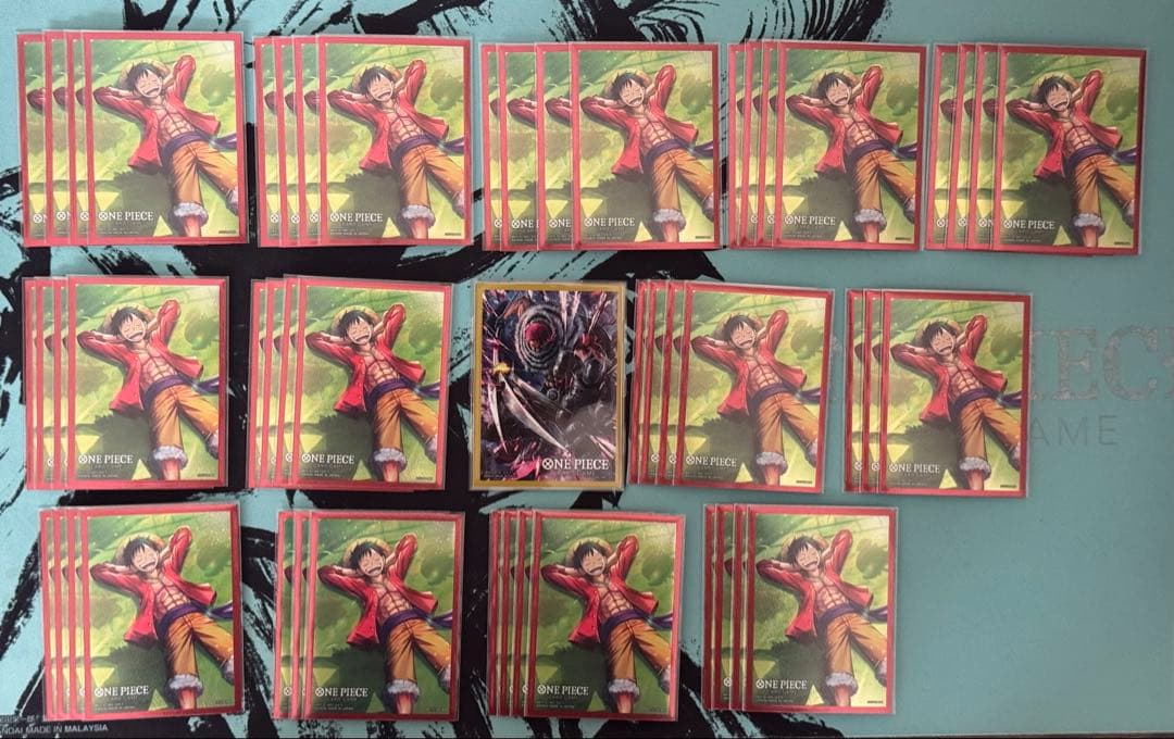 ワンピースカード　黄カタクリデッキ　構築デッキ　リーダーパラレル　交換パーツ込み