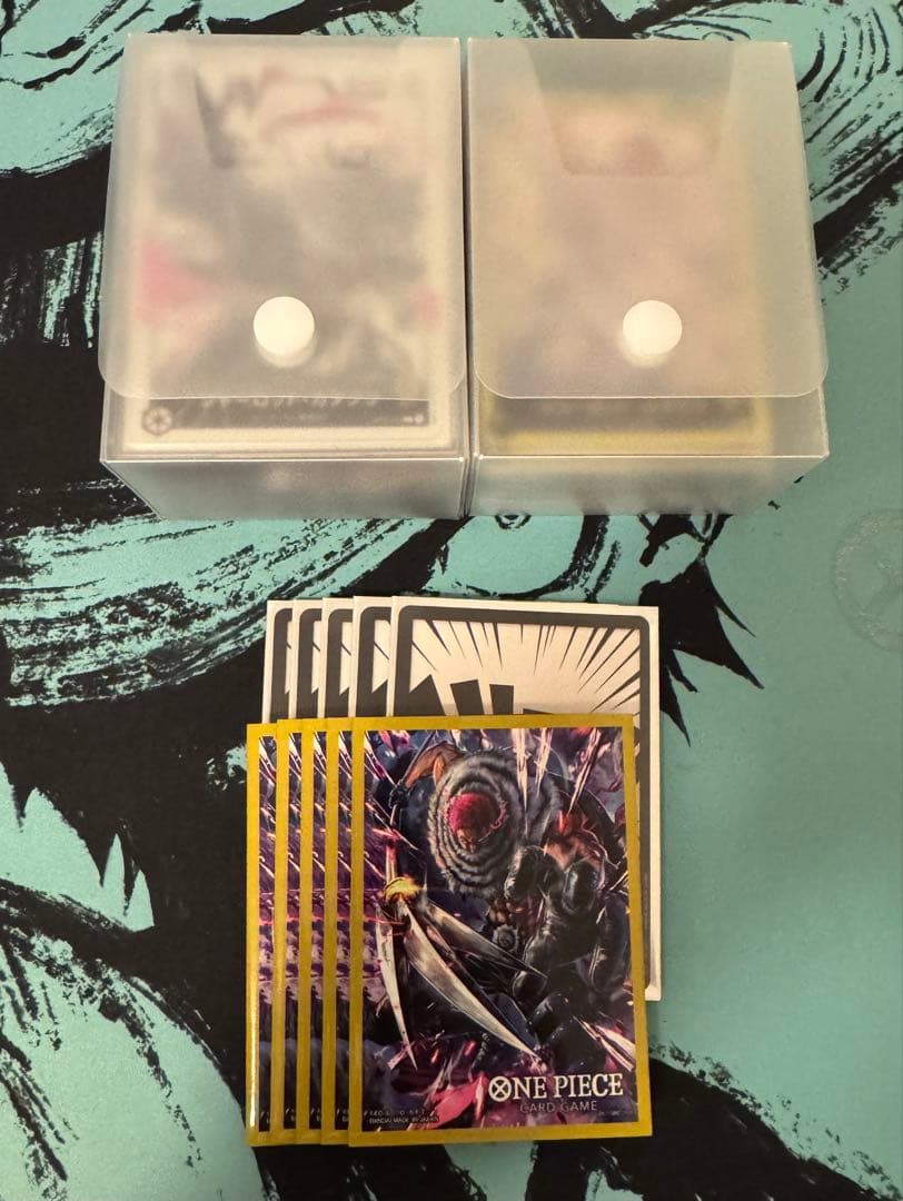 ワンピースカード　黄カタクリデッキ　構築デッキ　リーダーパラレル　交換パーツ込み