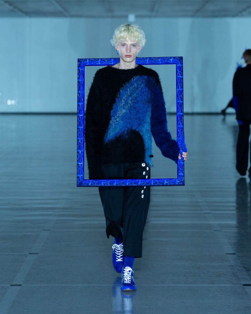 SHINYAKOZUKA Sir, PENGUIN ニット CHARCOAL