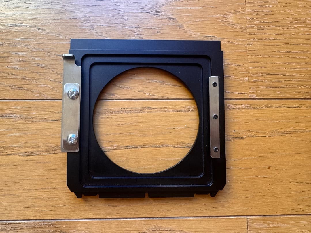 Linhof → Horseman 80mm角アダプターボード