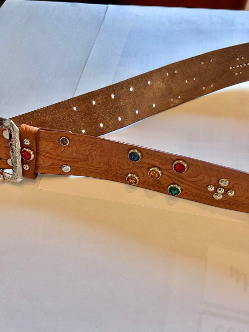 ACE WESTERN BELTS エースウエスタン　ベルト　34 美品です