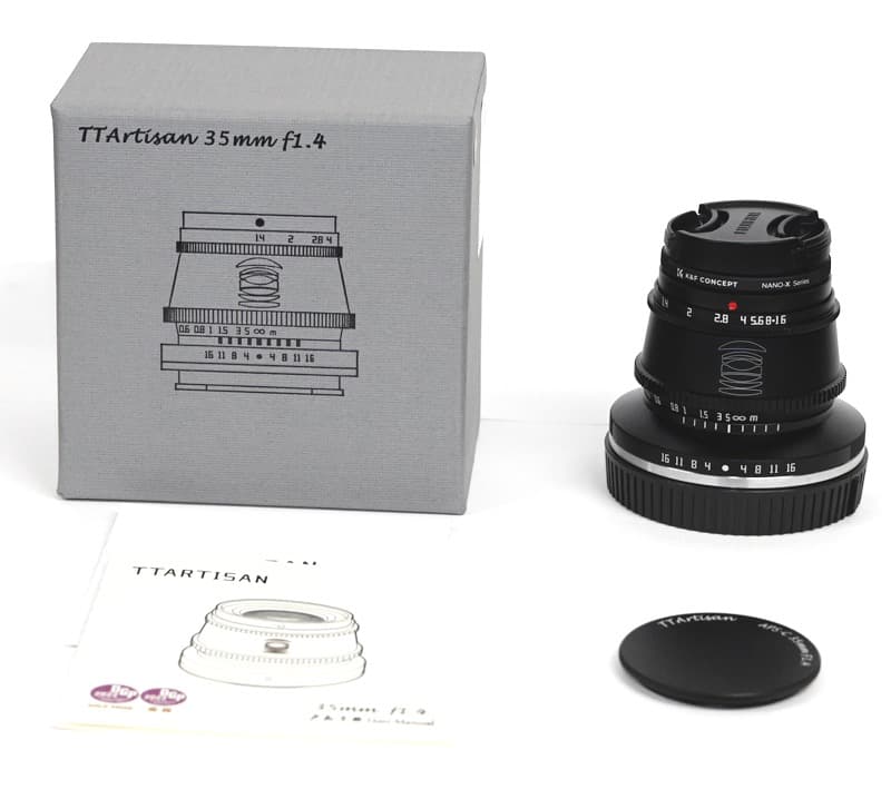 TTArtisan 35mm f/1.4 C Zマウント　ニコンZ 新同品