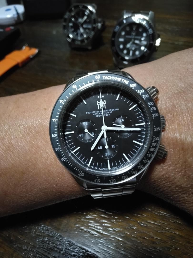 【HYAKUICHI 101】モデル12 ヒャクイチ ダイバーズ クロノグラ☆彡