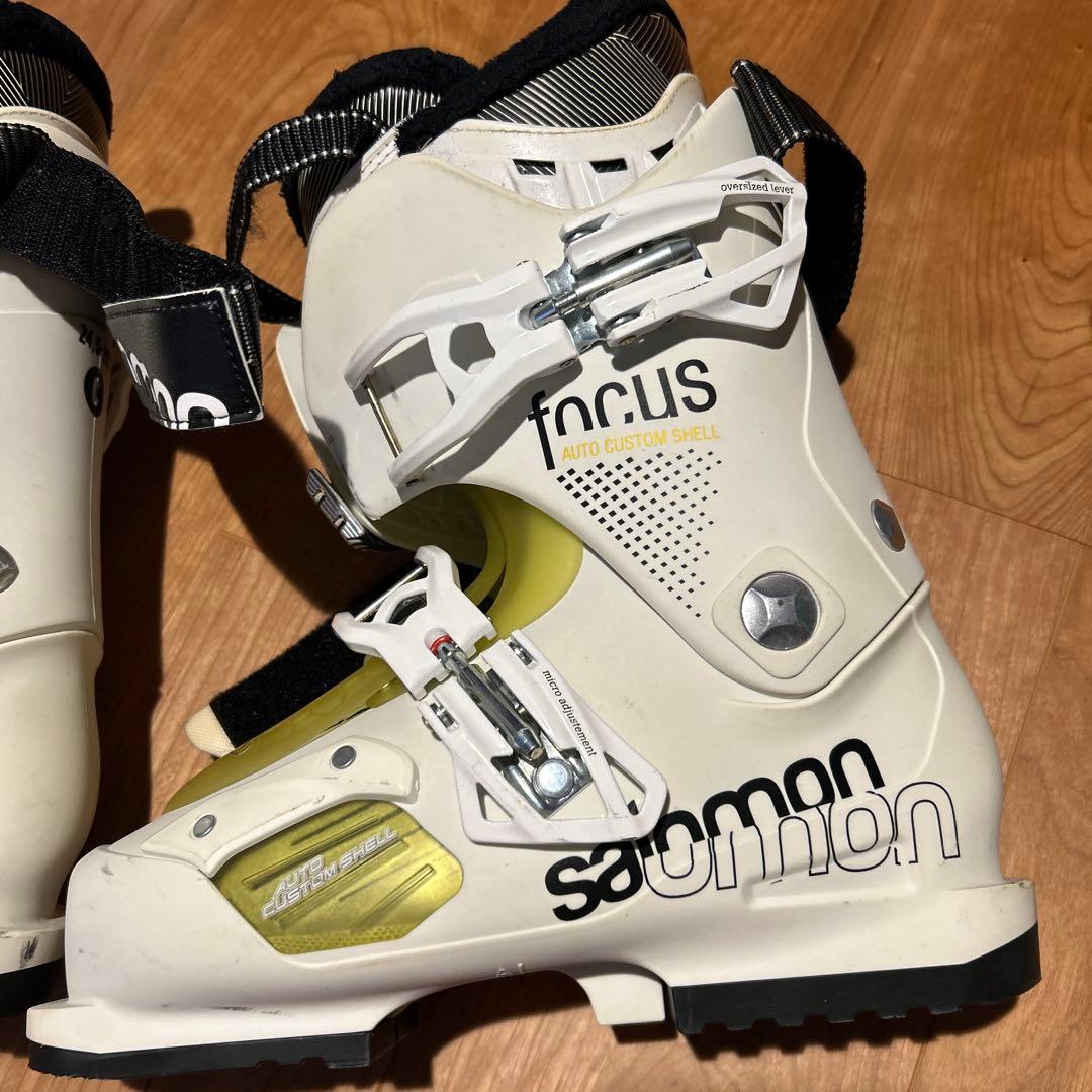 サロモン　スキーブーツ　24cm-24.5cm 収納バック付き