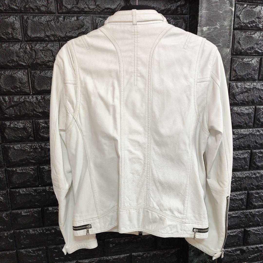 希少カラー　ラブレス　ラムレザー　シングルジャケット　サイズ　M