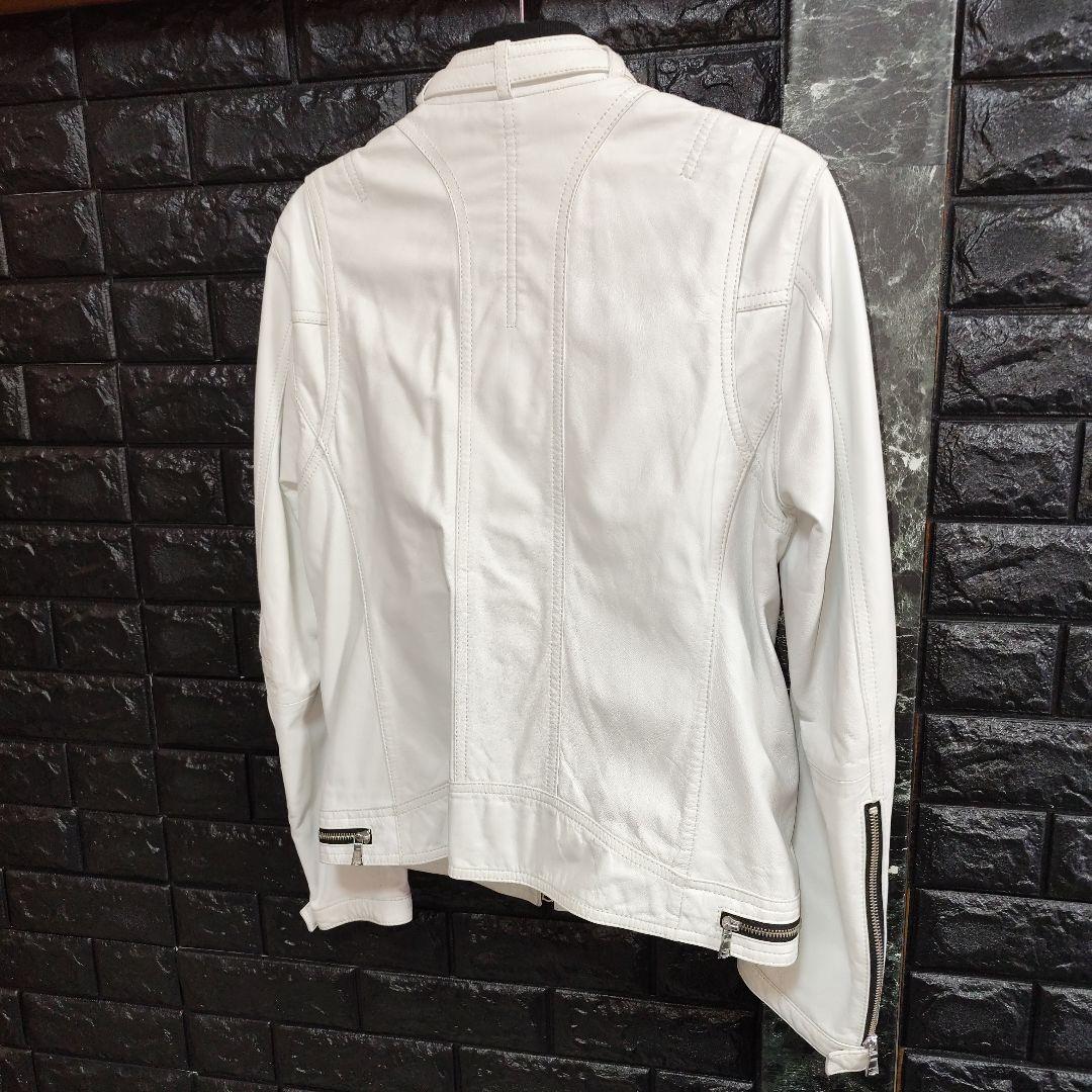 希少カラー　ラブレス　ラムレザー　シングルジャケット　サイズ　M