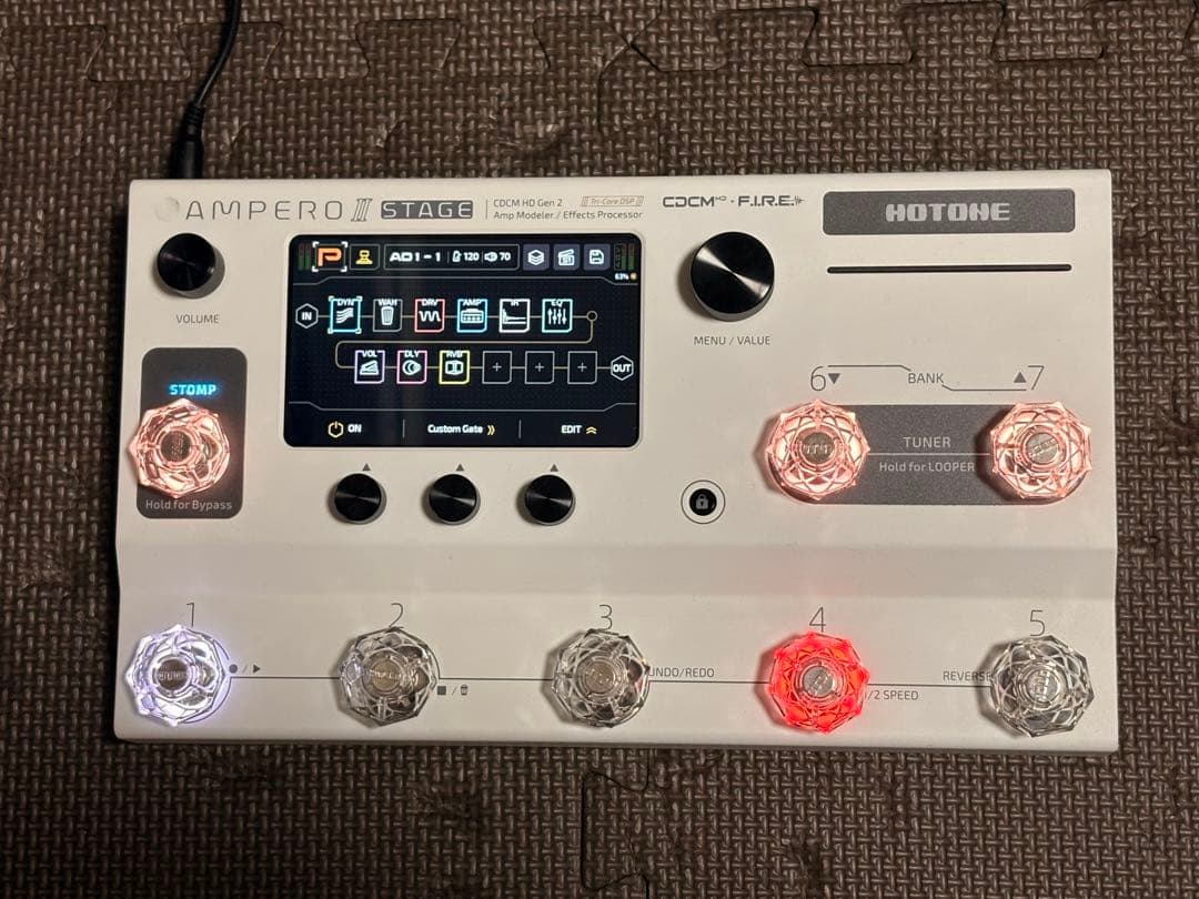 【774さん】HOTONE Ampero II STAGE +a