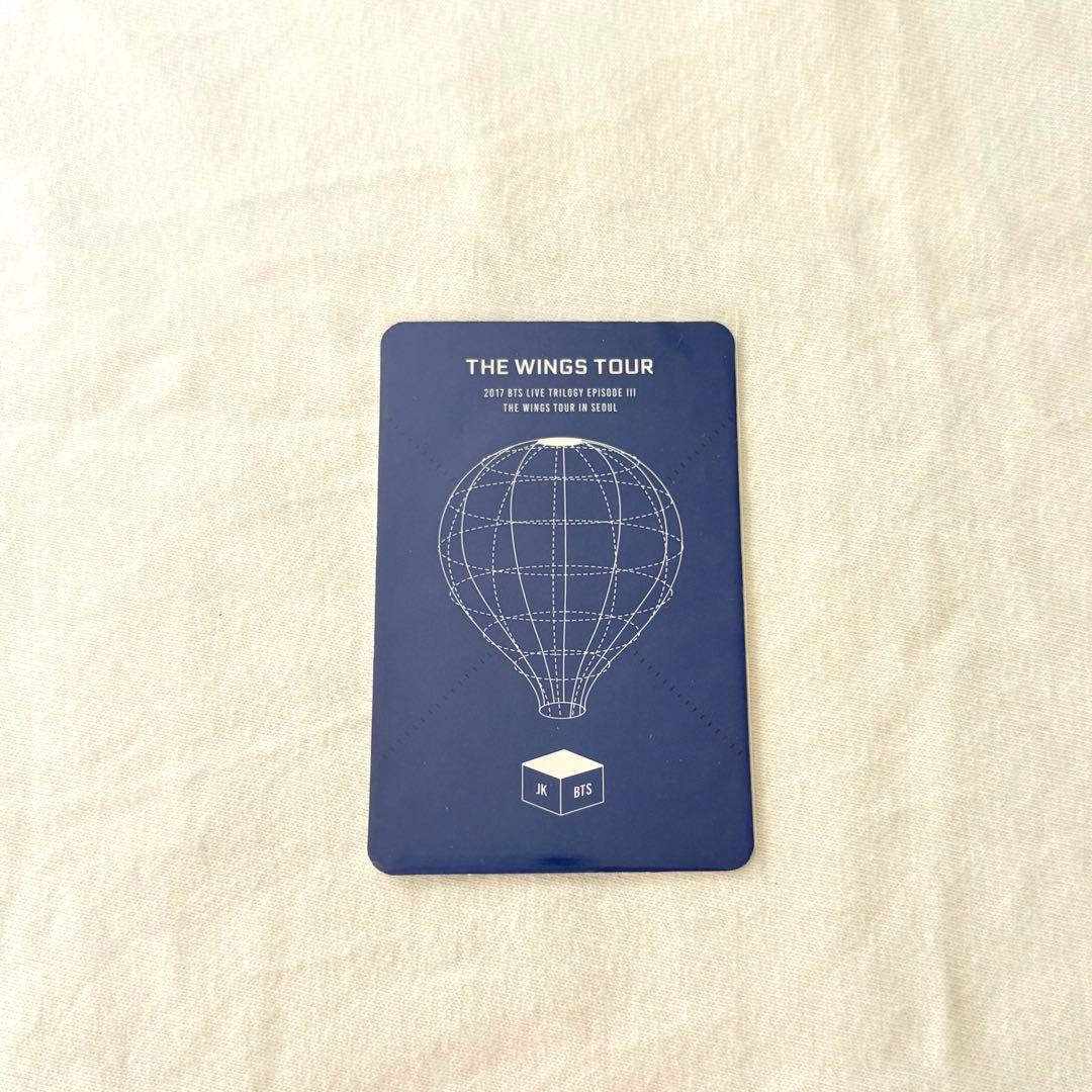 bts wings ジョングク トレカ
