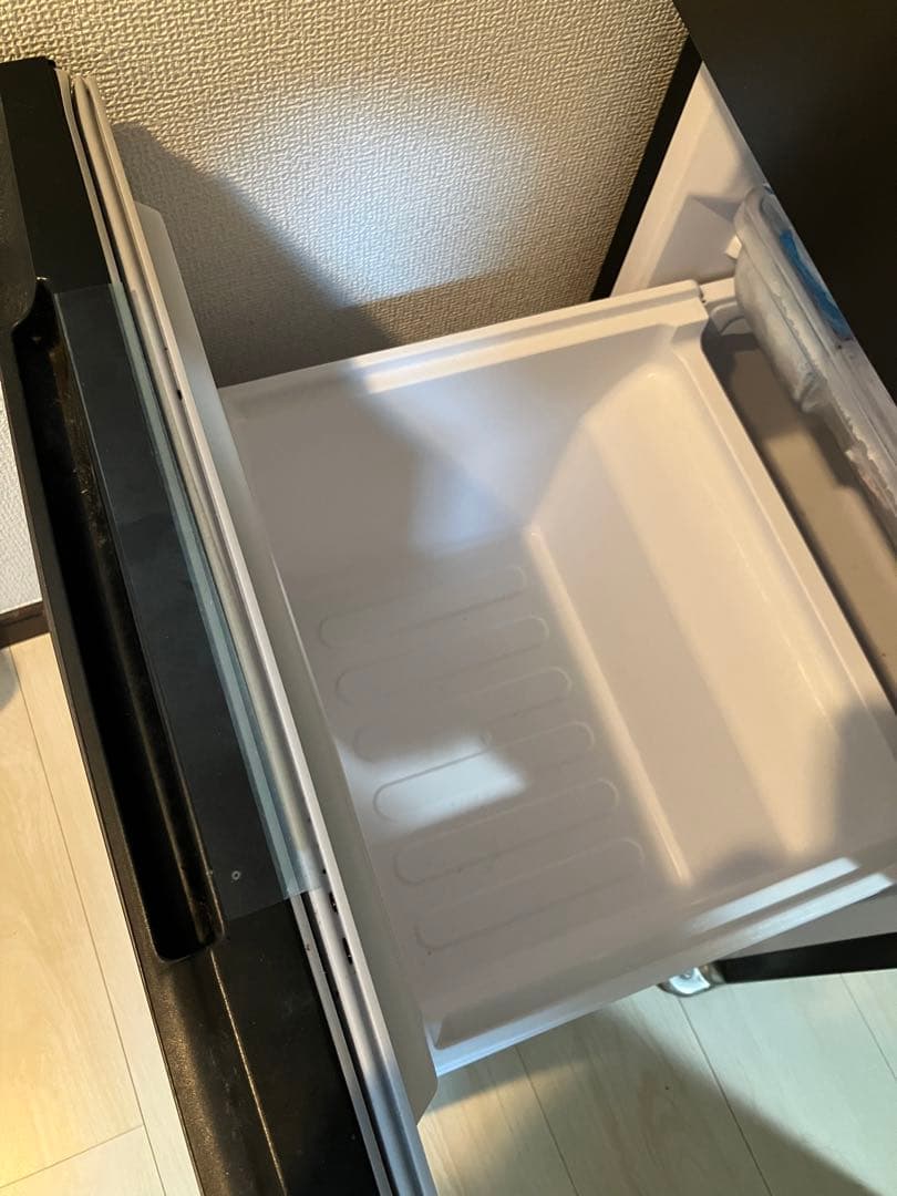 SHARP ブラック 冷蔵庫 下冷凍式