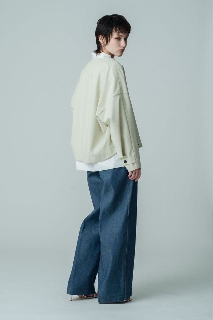 ♡新品タグ付♡　エブール　リアクティブデニムパンツ