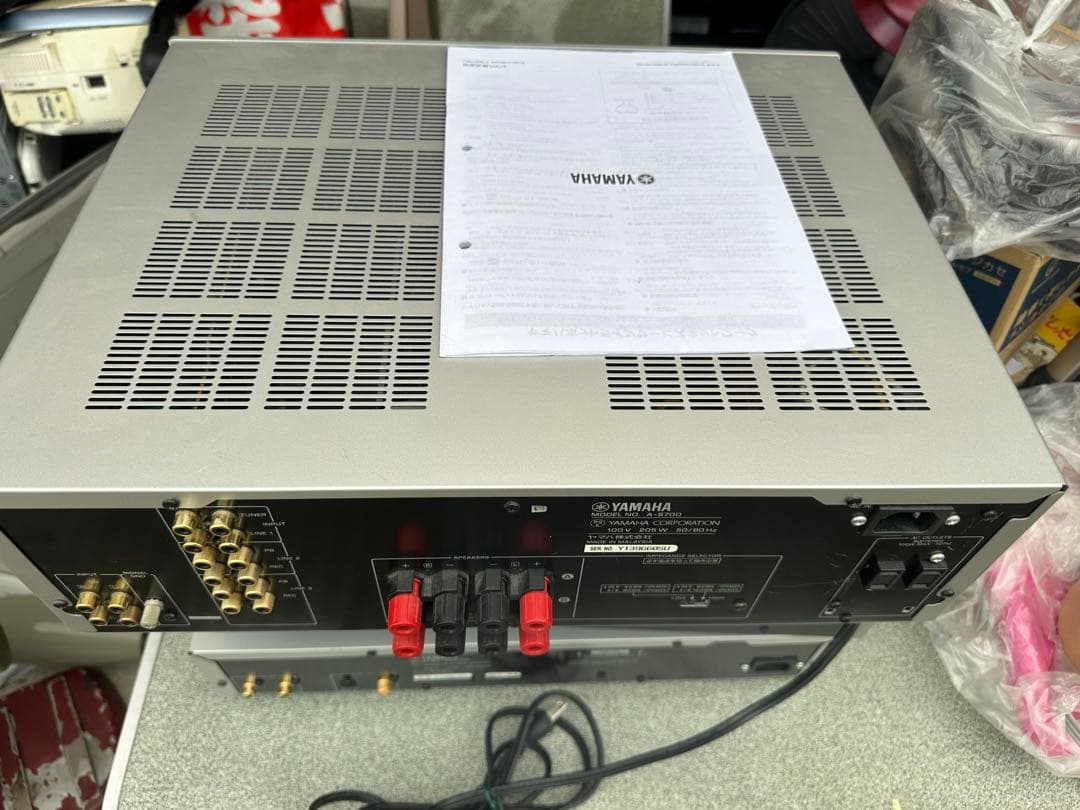 禁煙環境・動作品！YAMAHA ヤマハ A-S700 プリメインアンプ