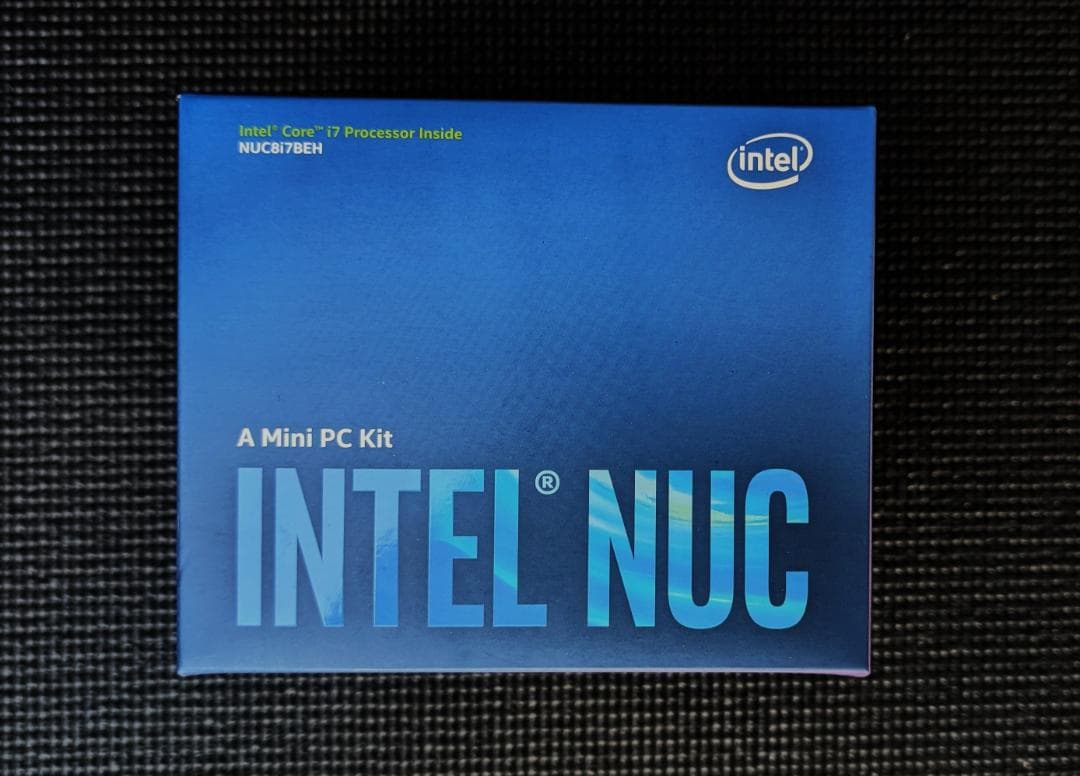 ミニPC　Intel NUC8i7BEH ベアボーン（完成品）