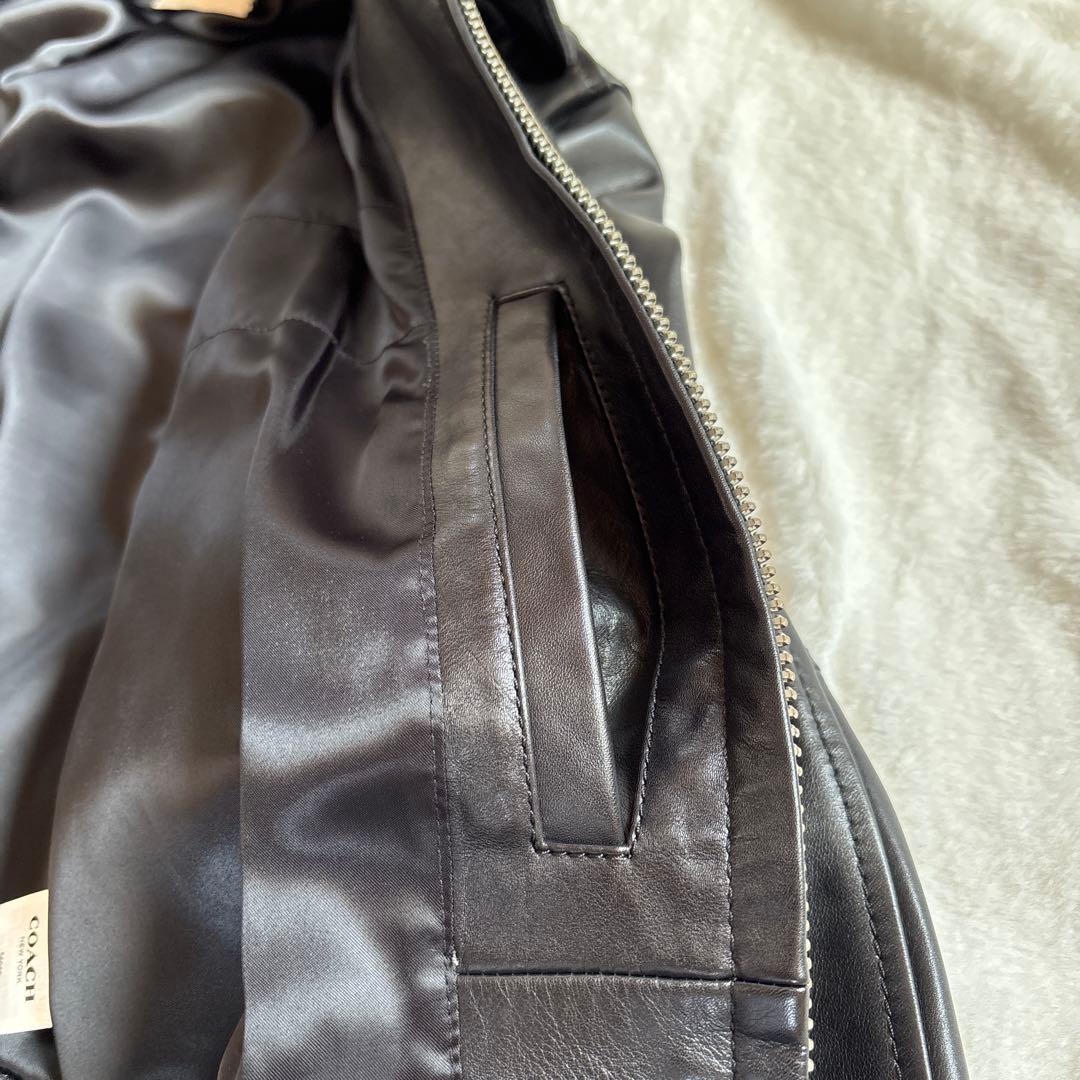 希少 コーチ1941 レザー ライダース ジャケット ランウェイコレクション