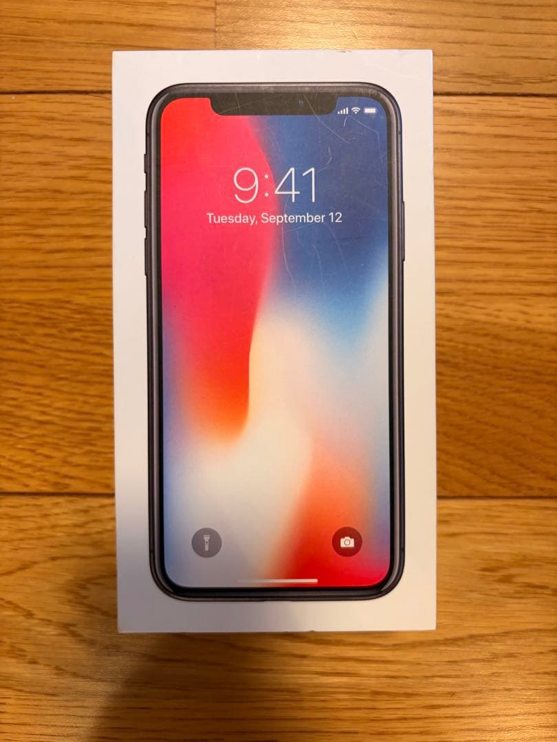 Apple iPhone X 本体 箱付き