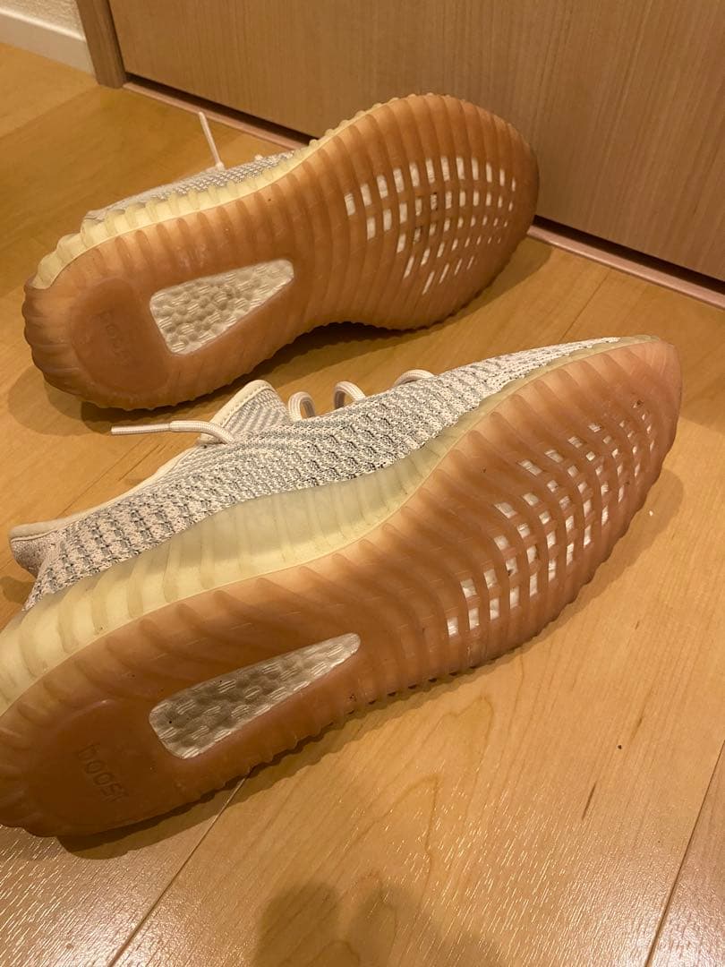 【2足セット】adidas Yeezy Boost 350 V2 白/黒