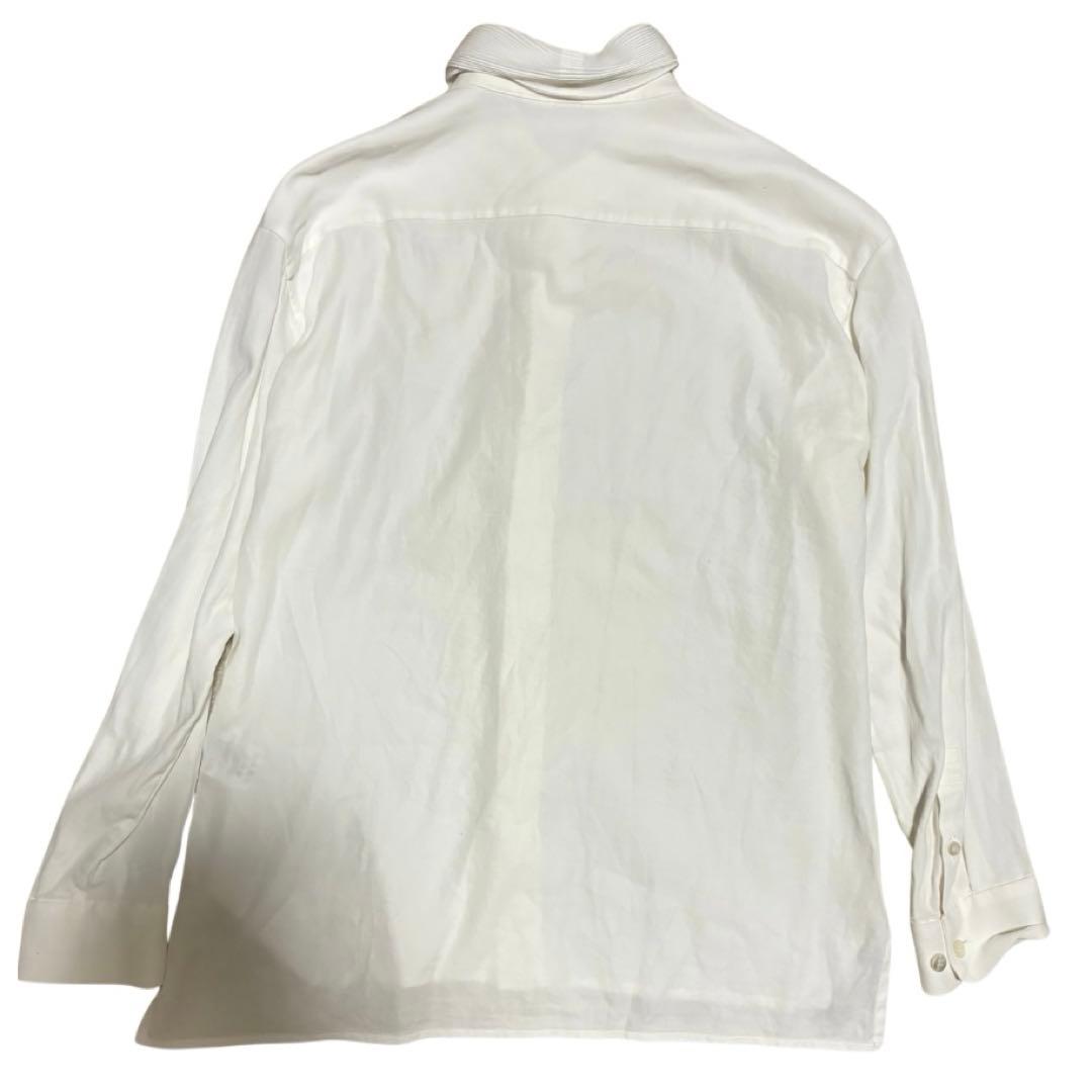 90s/ISSEY MIYAKE/襟プリーツ/長袖シャツ