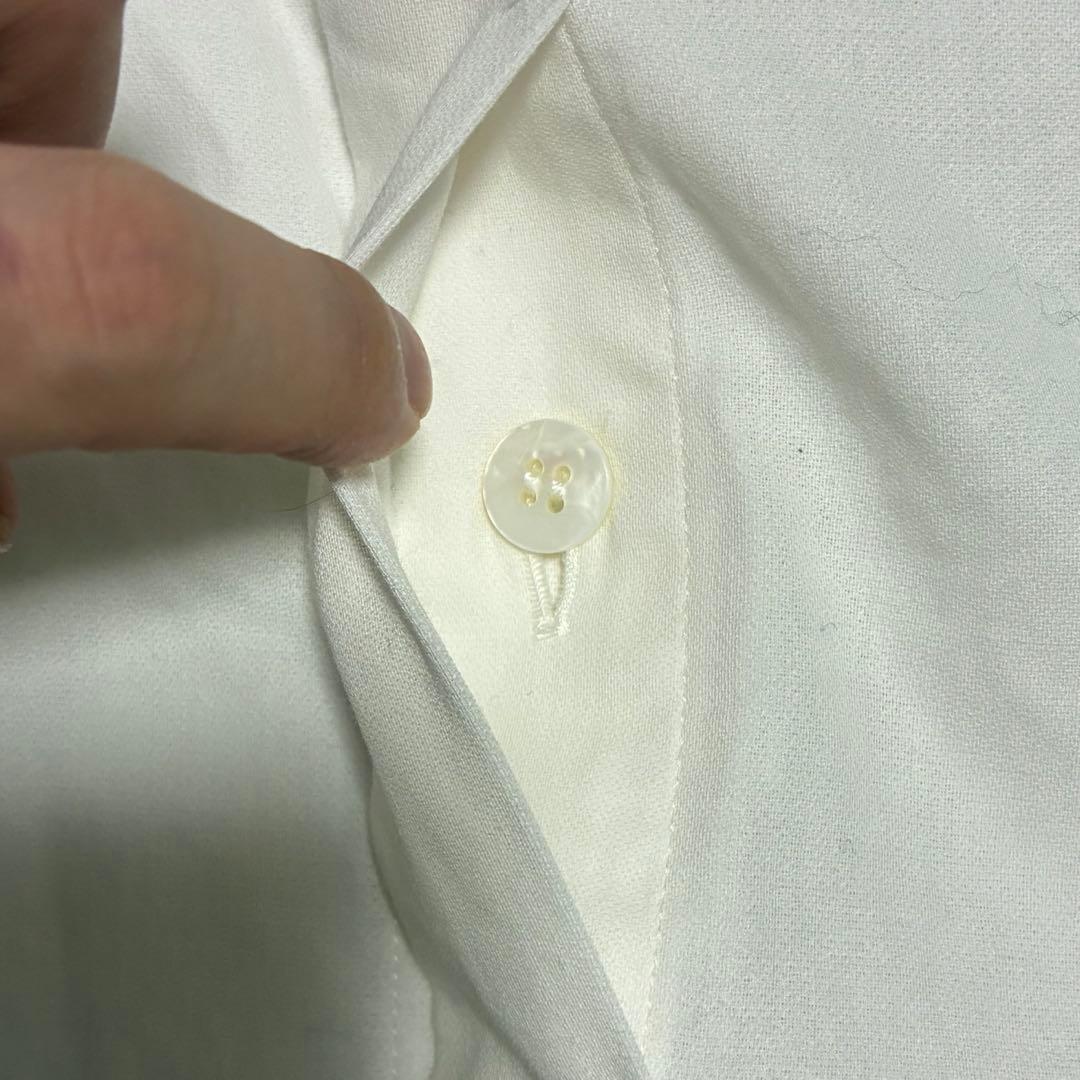 90s/ISSEY MIYAKE/襟プリーツ/長袖シャツ