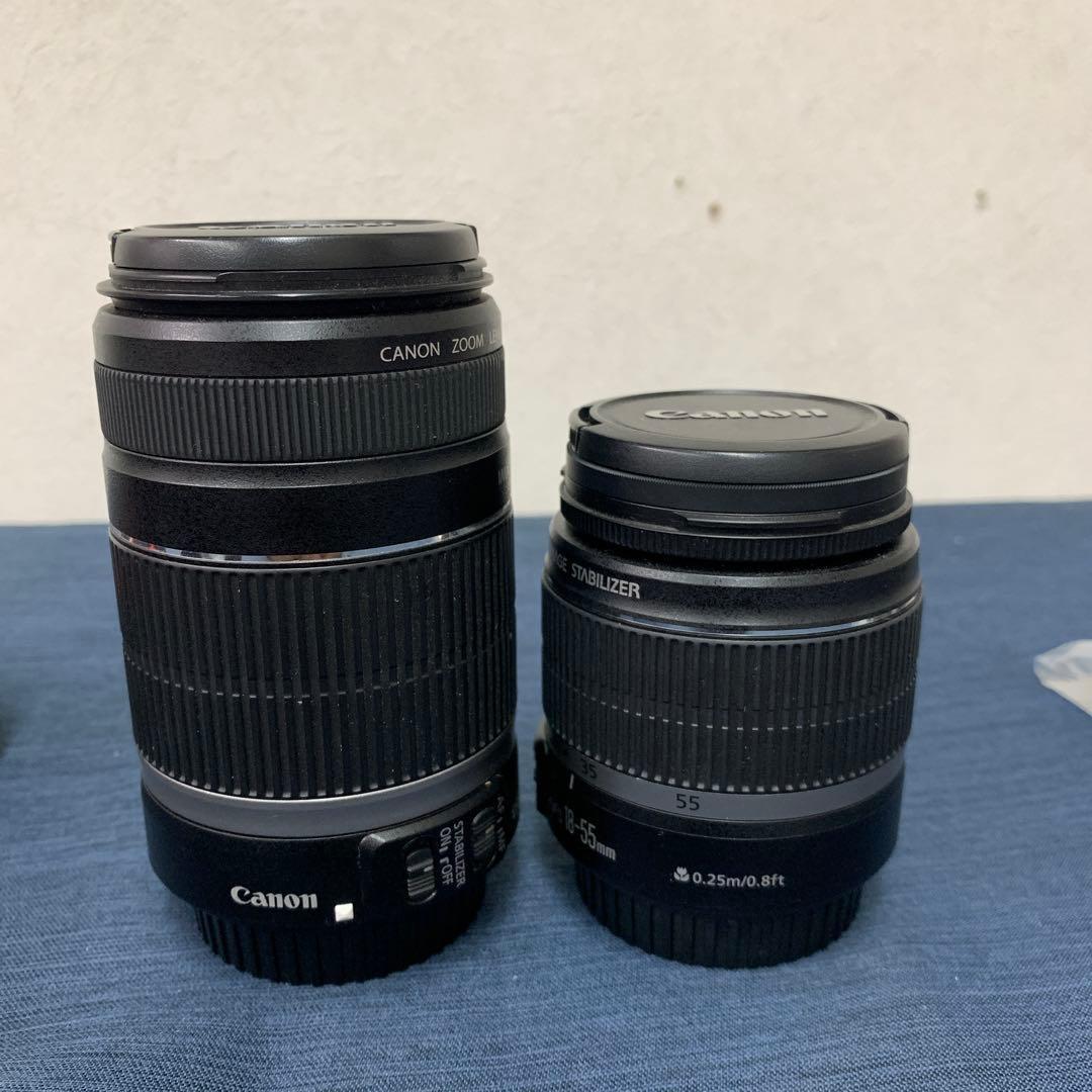 Canon kissX2 デジタル一眼レフカメラ レンズキット 標準 望遠