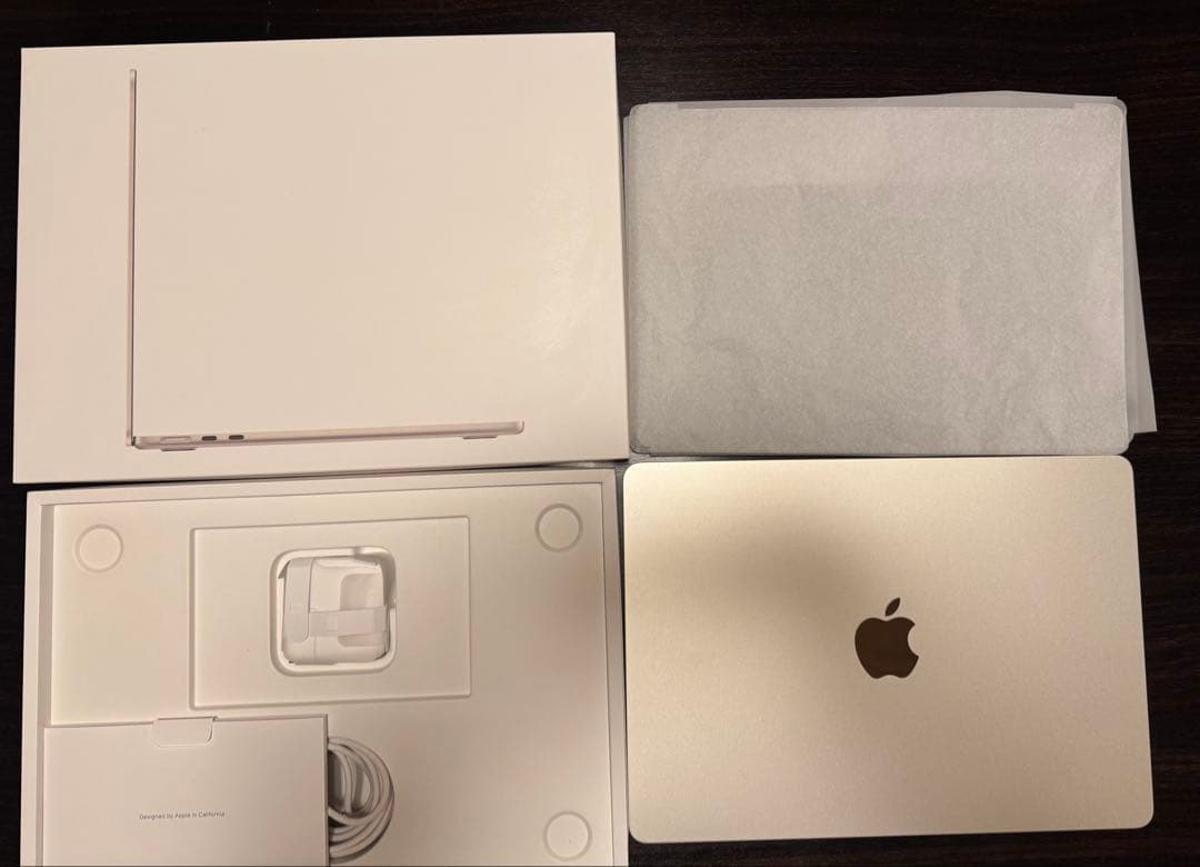 ほぼ新品Apple MacBook Air本体M2 16GB/256GB