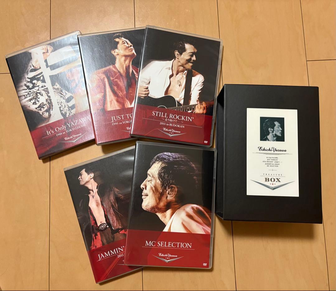 矢沢永吉 Eikichi Yazawa TREASURE BOX DVD 5枚組