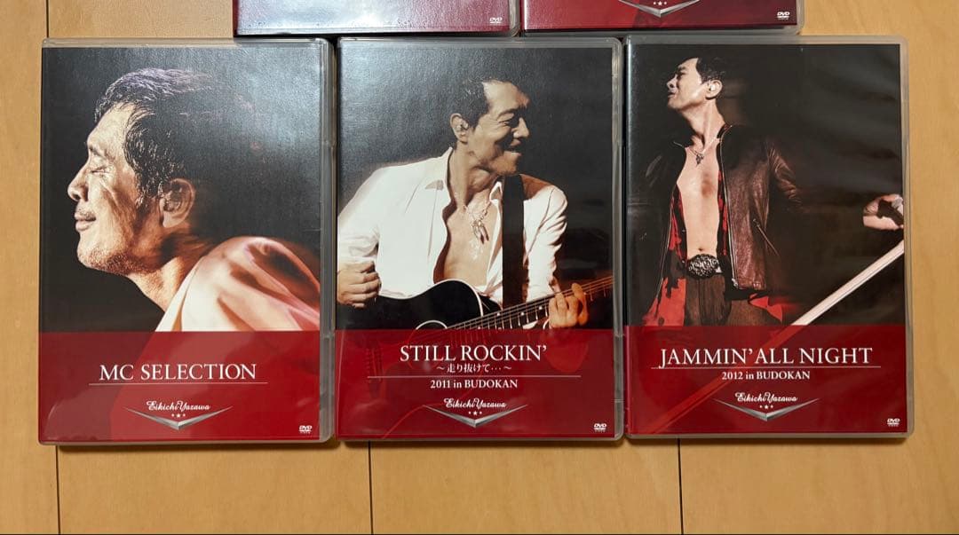 矢沢永吉 Eikichi Yazawa TREASURE BOX DVD 5枚組