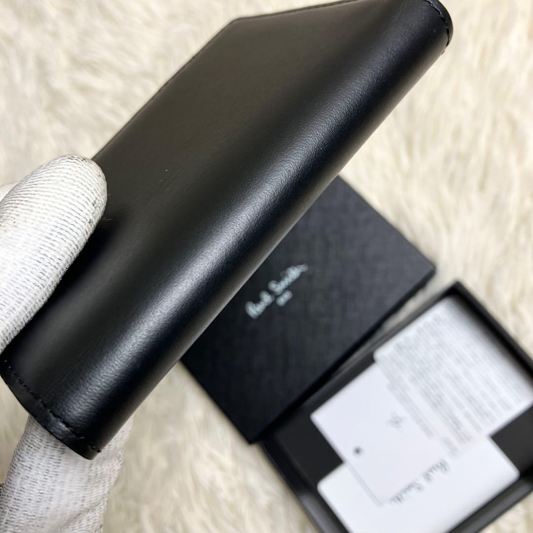 【未使用】 現行 ポールスミス 名刺入れ カードケース ブラック