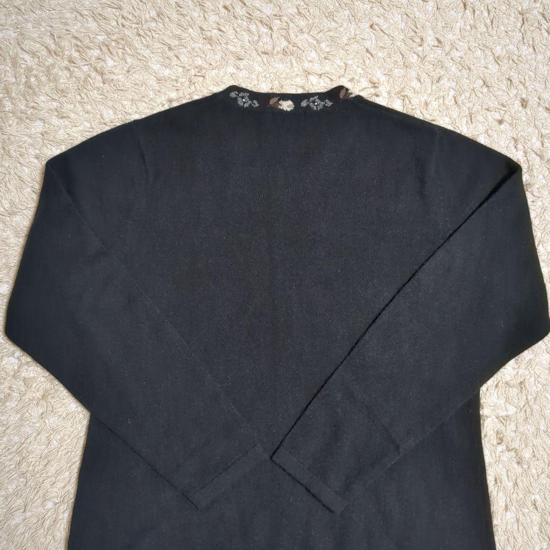 【新品】アンサンブル カシミヤ100%　ナチュラーレ　高級百貨店　セーター　黒