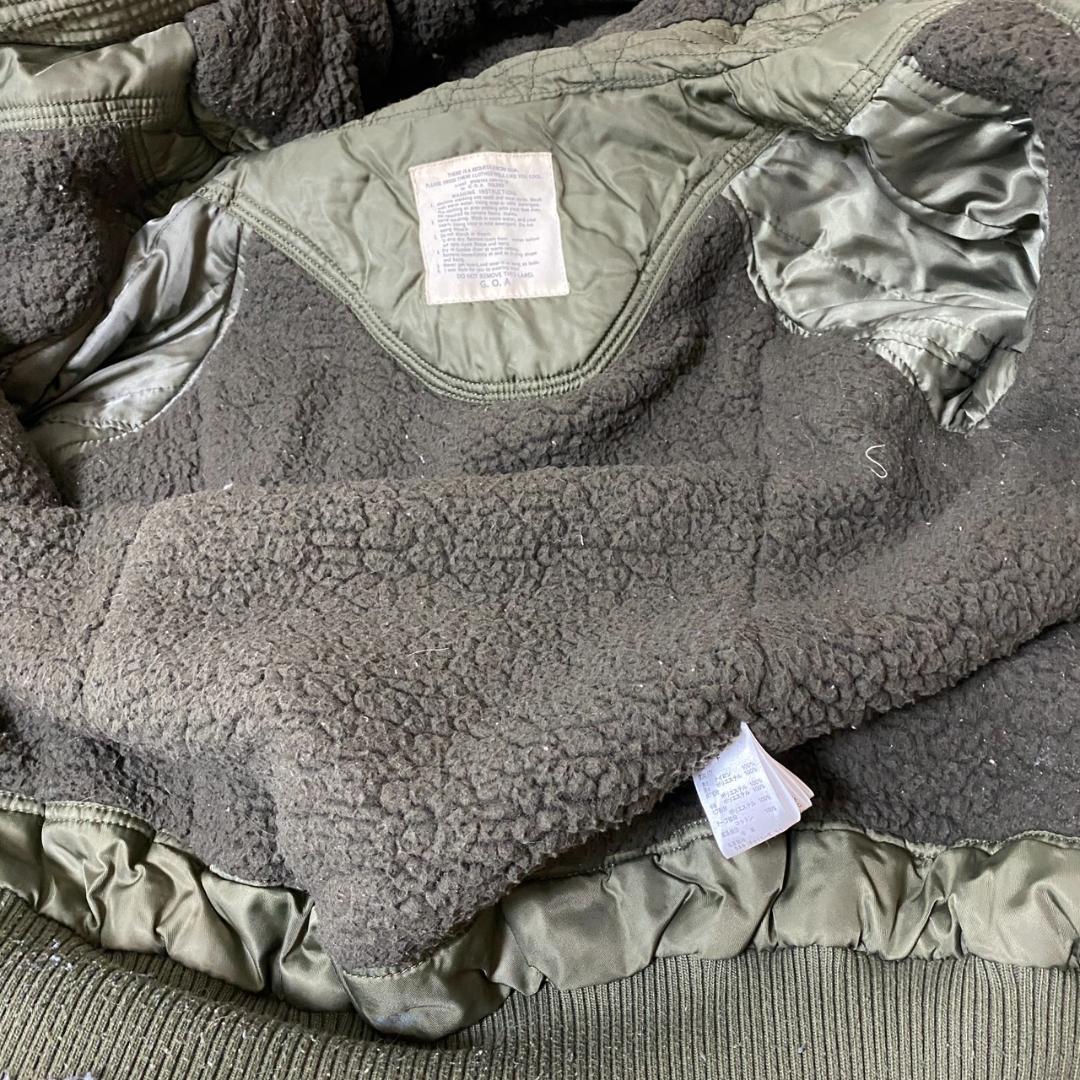 訳あり goa ゴア N-2B ブルゾン ミリタリージャケット ラクーンファー