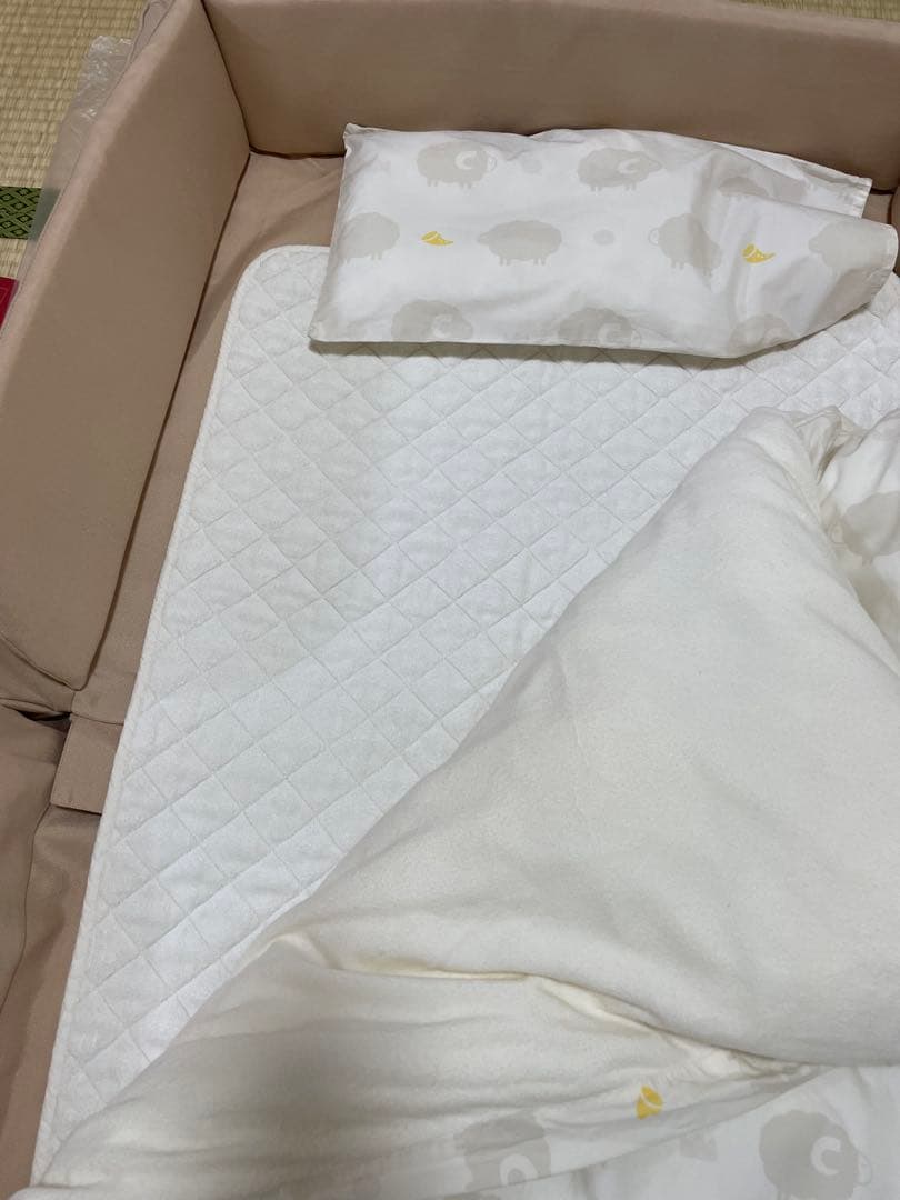 ファルスカ　コンパクトベッド　フィットLサイズ　ベージュ