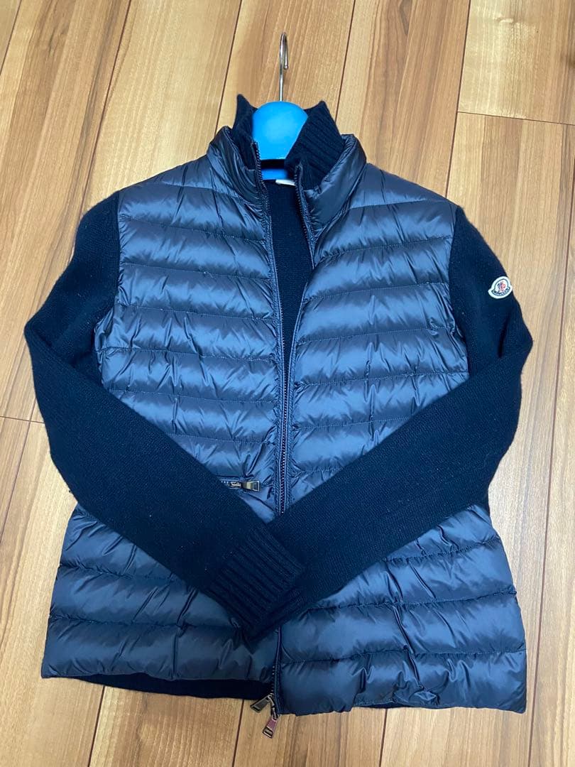最終価格セール‼️モンクレール カシミヤ混ニットダウン Ｌサイズ