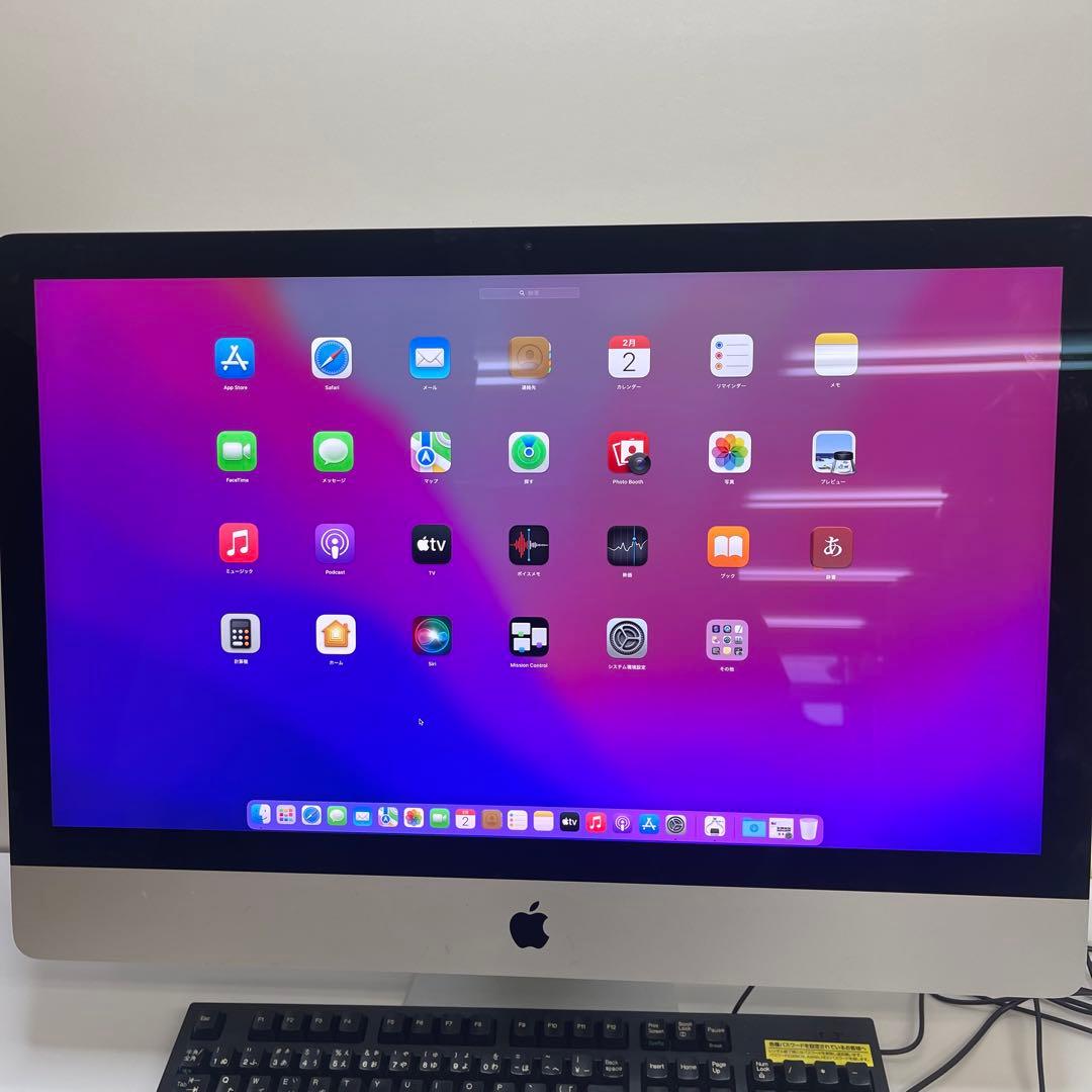 iMac 2015 27インチ Retina 5K Core i5 24gb