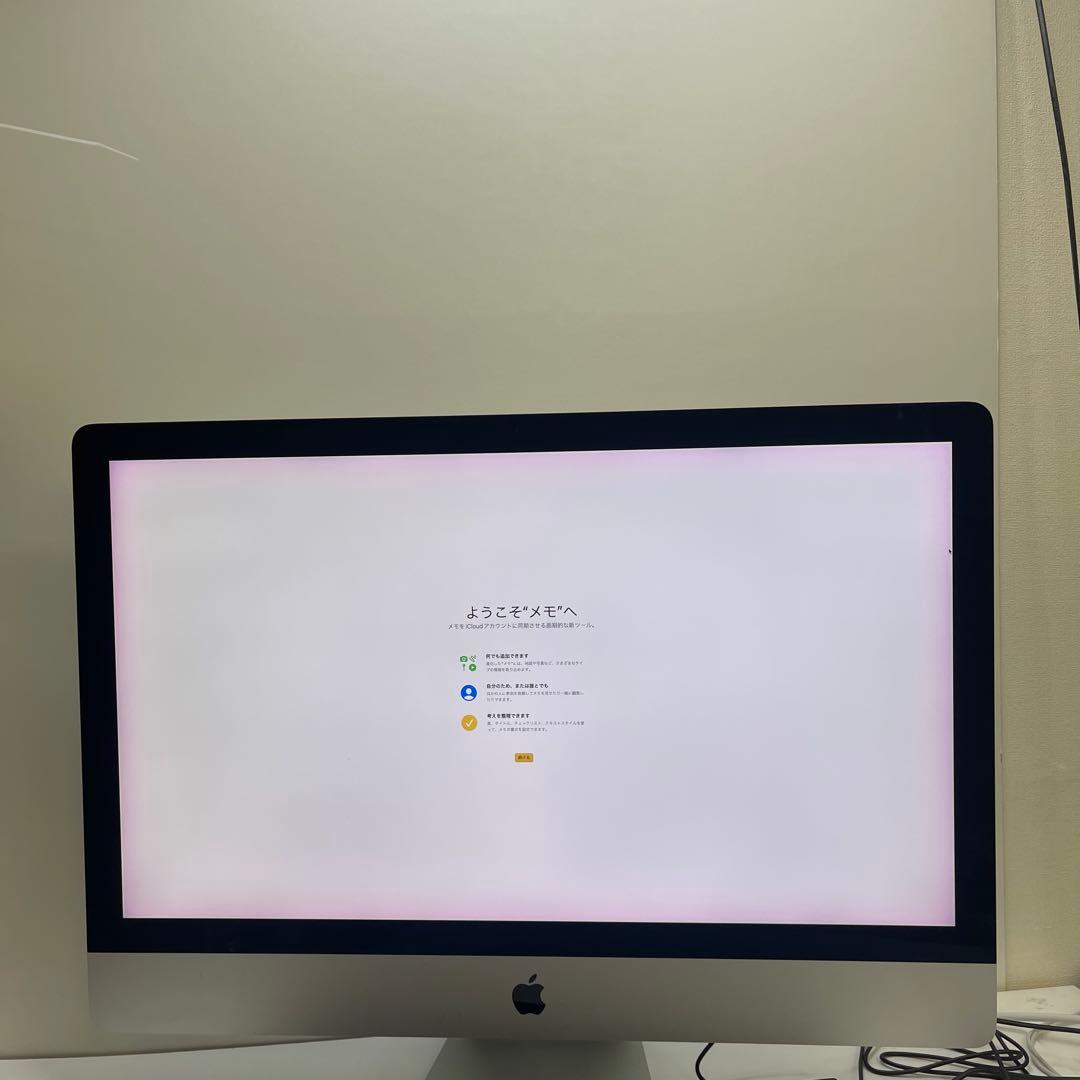 iMac 2015 27インチ Retina 5K Core i5 24gb