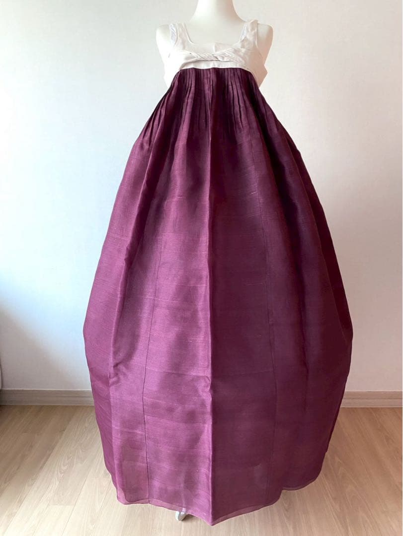 チマチョゴリ 入手困難 美品 天然染色ハンボク 高級名家仕立て