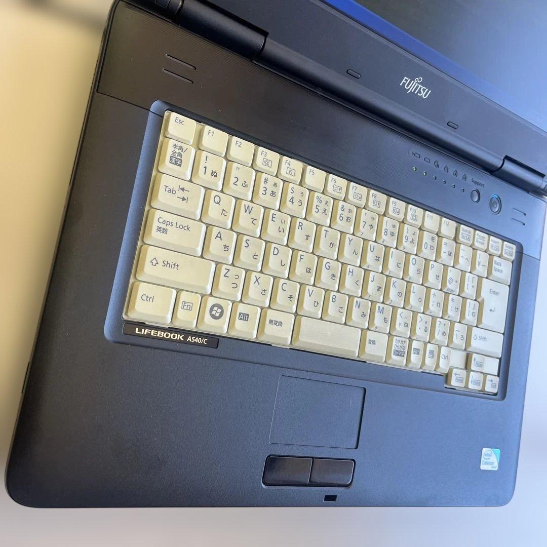 ☆格安美品☆Windows XP☆A4ワイドノートPC☆HDD533使用時間☆