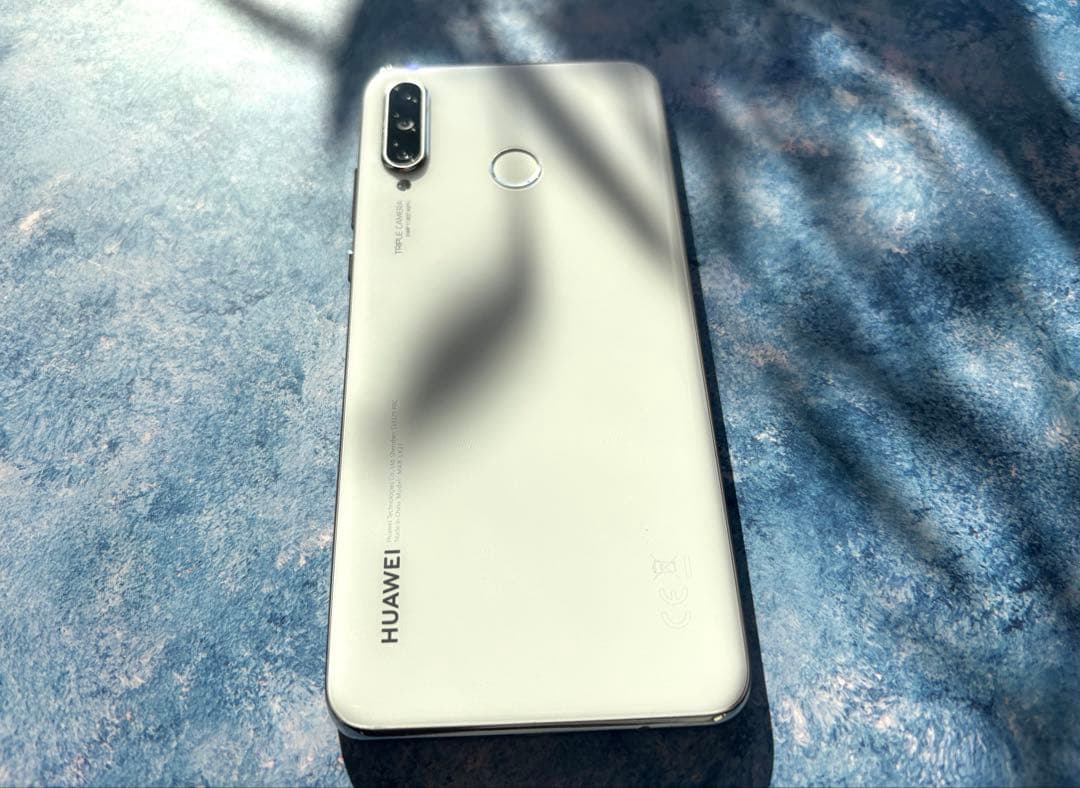 【美品】HUAWEI P30 lite 本体　パールホワイト