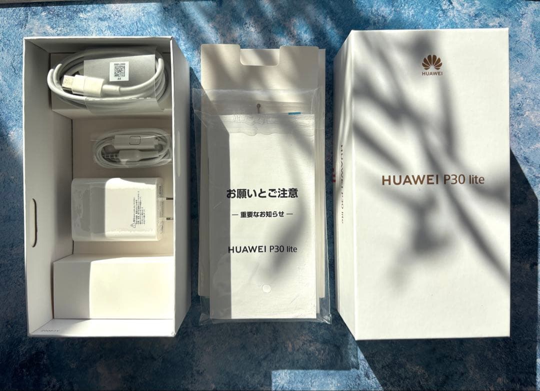 【美品】HUAWEI P30 lite 本体　パールホワイト