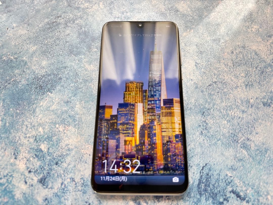 【美品】HUAWEI P30 lite 本体　パールホワイト