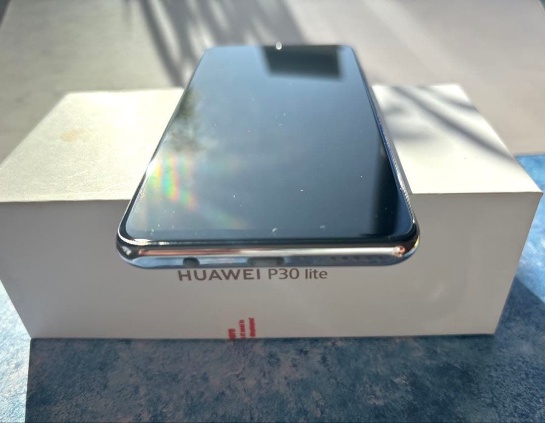 【美品】HUAWEI P30 lite 本体　パールホワイト