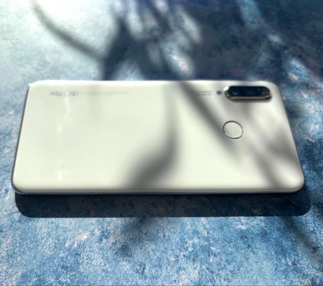 【美品】HUAWEI P30 lite 本体　パールホワイト