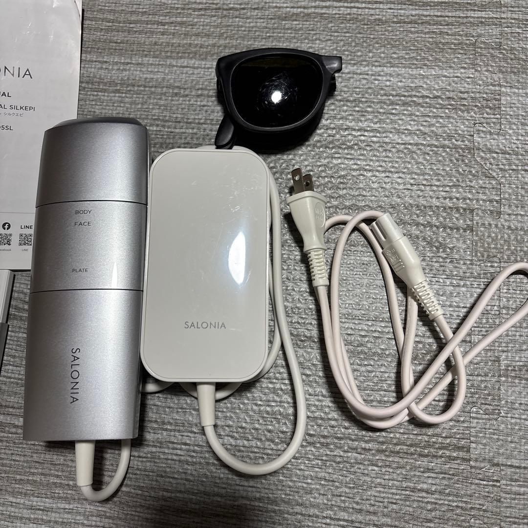 SALONIA フラッシュクリスタルシルクエピ　脱毛器　値下げ中です！