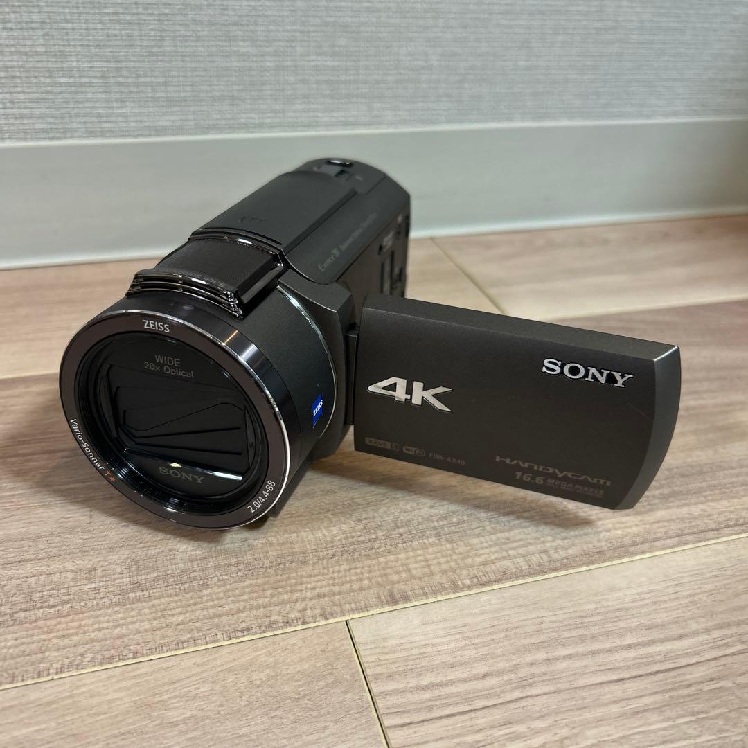 SONY FDR-AX40 4K ハンディカム ビデオカメラ