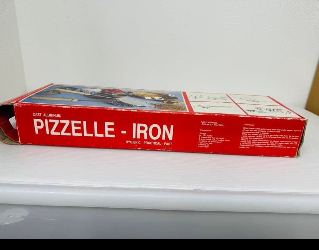 【新品未使用】ウィリアムズソノマ イタリア製 ピゼルアイロン